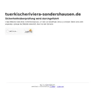 Kleine Seitenvorschau von tuerkischeriviera-sondershausen.de