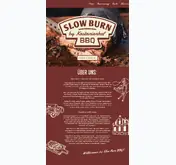 Kleine Seitenvorschau von slow-burn-bbq.de