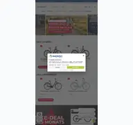 Kleine Seitenvorschau von radwelt-shop.de
