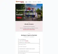 Kleine Seitenvorschau von sommerrodelbahn-edersee.de