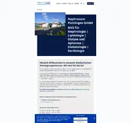 Kleine Seitenvorschau von nephrocare-puettlingen.de