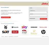 Kleine Seitenvorschau von dekabank.mitarbeiterangebote.de