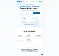 Kleine Seitenvorschau von regfish.de