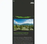 Kleine Seitenvorschau von tauerncamping.at