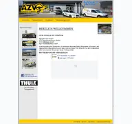 Kleine Seitenvorschau von azv-autoteile.de