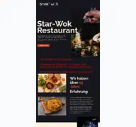 Kleine Seitenvorschau von starwok.de