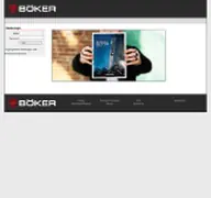 Kleine Seitenvorschau von b2b.boker.de