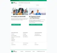 Kleine Seitenvorschau von b2b.dab-bank.de