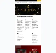 Kleine Seitenvorschau von stechwerk.ch