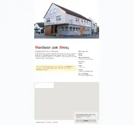 Kleine Seitenvorschau von gasthauszumkreuz.de