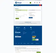 Kleine Seitenvorschau von b2b.fritz-berger.de