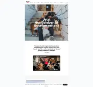 Kleine Seitenvorschau von savethedogsbih.ch