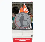 Kleine Seitenvorschau von unia.ch
