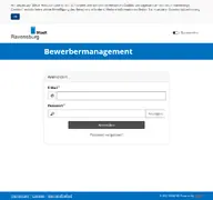 Kleine Seitenvorschau von stellenportal.ravensburg.de