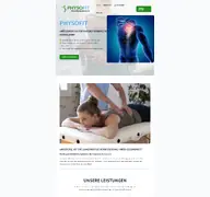Kleine Seitenvorschau von physofit.de