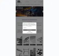 Kleine Seitenvorschau von metallandmore.de