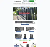 Kleine Seitenvorschau von metallzaun.de