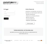 Kleine Seitenvorschau von b2b.leuchtturm1917.de