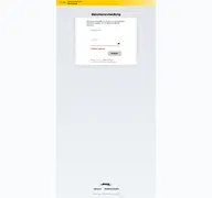 Kleine Seitenvorschau von internet.partnerportal-deutschepost.de