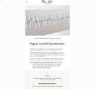 Kleine Seitenvorschau von papier-liebe.at