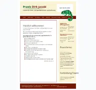 Kleine Seitenvorschau von praxisjacobi.de