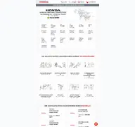Kleine Seitenvorschau von honda.ersatzteile-garten.de