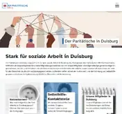 Kleine Seitenvorschau von paritaetischer-duisburg.de