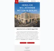 Kleine Seitenvorschau von b2b.schultheissquartier.de