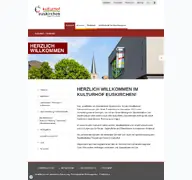 Kleine Seitenvorschau von kulturhof.de