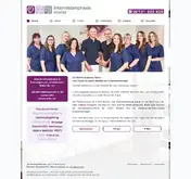 Kleine Seitenvorschau von internistenpraxis-mainz.de