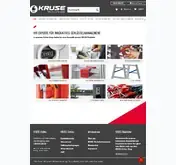 Kleine Seitenvorschau von kruse-shop.de