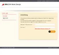 Kleine Seitenvorschau von kundenportal.evh.de