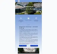 Kleine Seitenvorschau von privatschule-conventz.de
