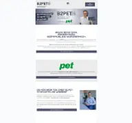 Kleine Seitenvorschau von b2pet.de