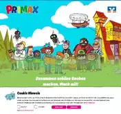 Kleine Seitenvorschau von vr-primax.de