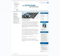 Kleine Seitenvorschau von mit-sicherheit-gut-behandelt.de