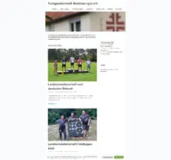 Kleine Seitenvorschau von tg-waldsee.de