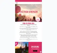 Kleine Seitenvorschau von pink-5k.de