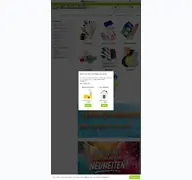 Kleine Seitenvorschau von pinselmueller.de