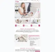Kleine Seitenvorschau von babybay.de