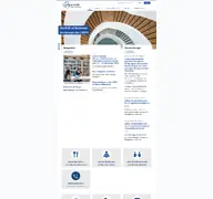 Kleine Seitenvorschau von intranet.uni-wh.de