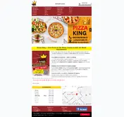 Kleine Seitenvorschau von pizzaking-hockenheim.de