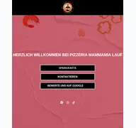 Kleine Seitenvorschau von pizzeria-mammamia-lauf.de