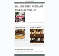 Kleine Seitenvorschau von ristorantepizzeriadamichele.de