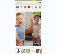 Kleine Seitenvorschau von babynatura.de