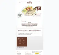 Kleine Seitenvorschau von restaurant-zumfranz.de