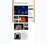 Kleine Seitenvorschau von theater-im-delphi.de