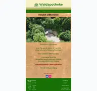 Kleine Seitenvorschau von waldapotheke.de