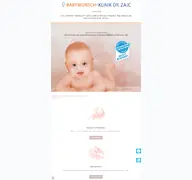 Kleine Seitenvorschau von babywunsch-klinik.at