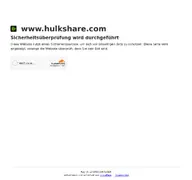Kleine Seitenvorschau von hulkshare.com